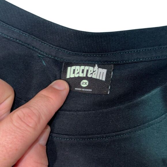 RARE Icecream Cold Goods Tee shirt Size 2XL Streetwear HEAT‎ banger - Picture 2 of 5